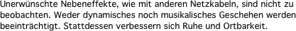 Unerwnschte Nebeneffekte, wie mit anderen